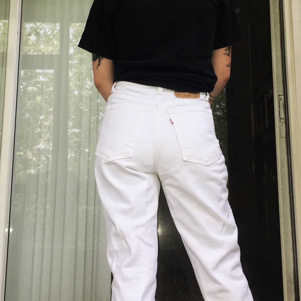 vintage high-waisted Levi's