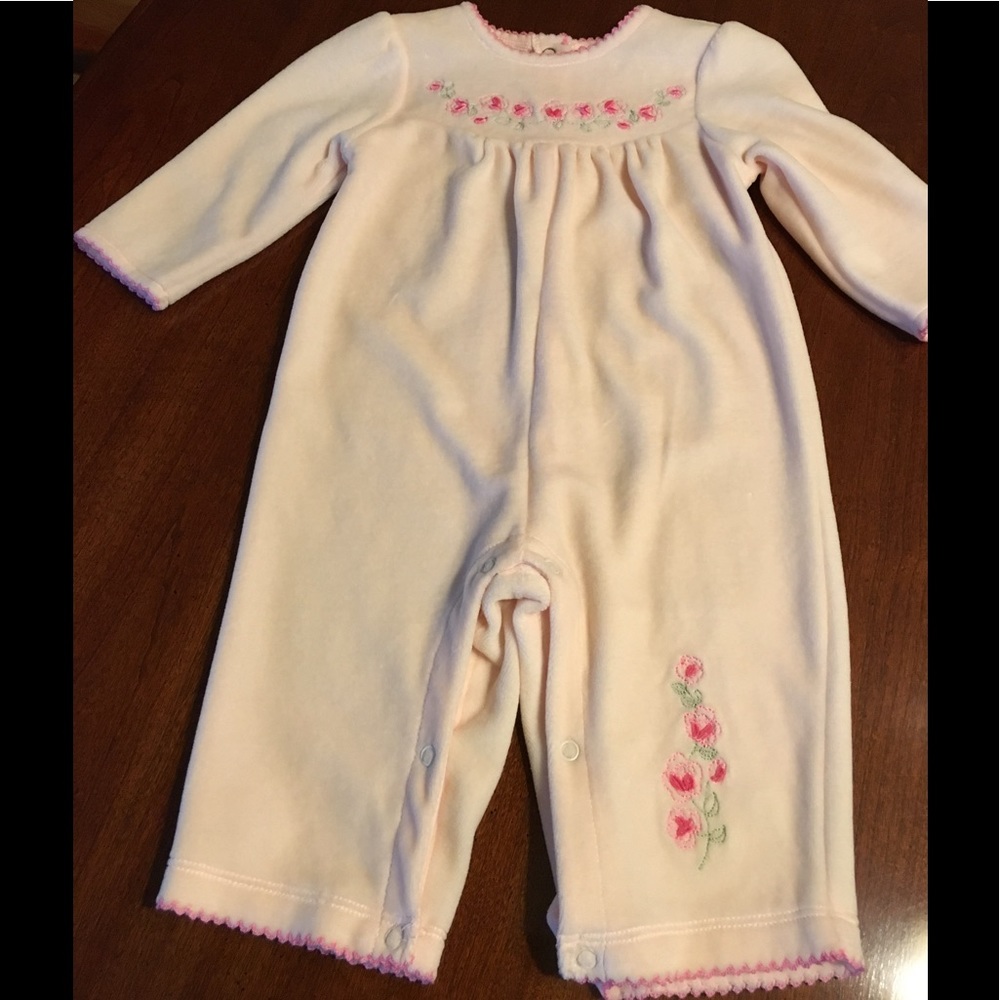 First Impressions One Piece Baby Girl Sleeper 💕