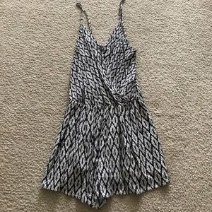 Printed romper