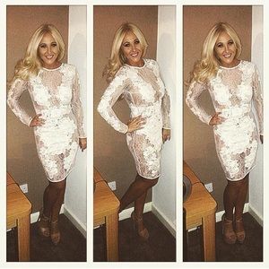 House of CB lace dress
