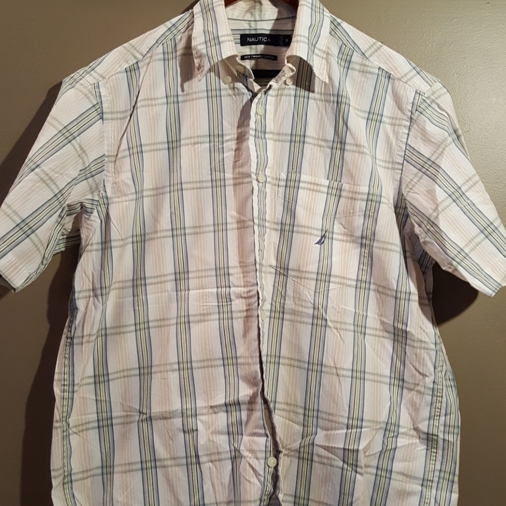 Men's Nautica short sleeve button down