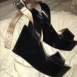 BCBG Platform heels