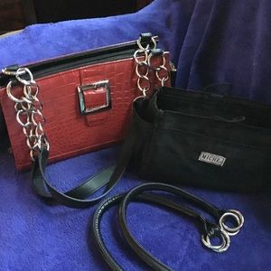 Miche purse w/cover, organizer and extra handles