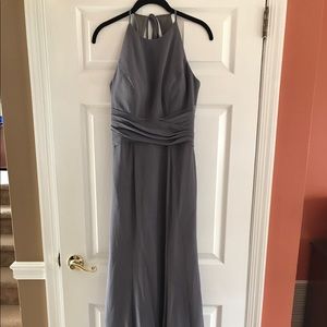 Gray bridesmaid/prom dress