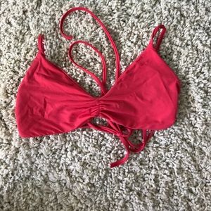 pink L-space bikini top