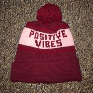 Charlavail Positive Vibes Beanie