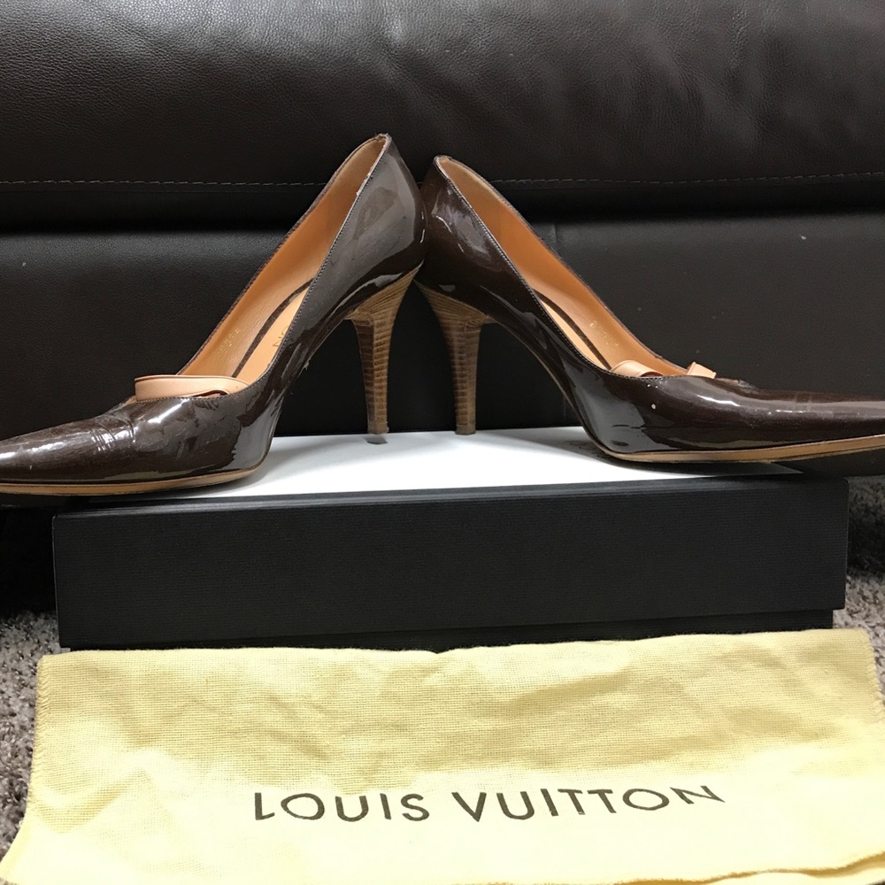 Louis Vuitton monogram stilettos