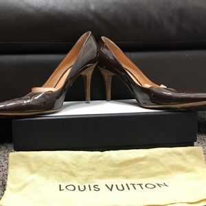 Louis Vuitton monogram stilettos