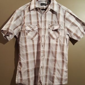 Men's Michael Brandon short sleeve button down