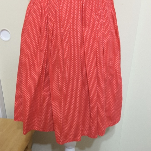 LRG RUE 21 RED STRAPLESS KNEE LENGTH SUMMER DRESS - Picture 3 of 8