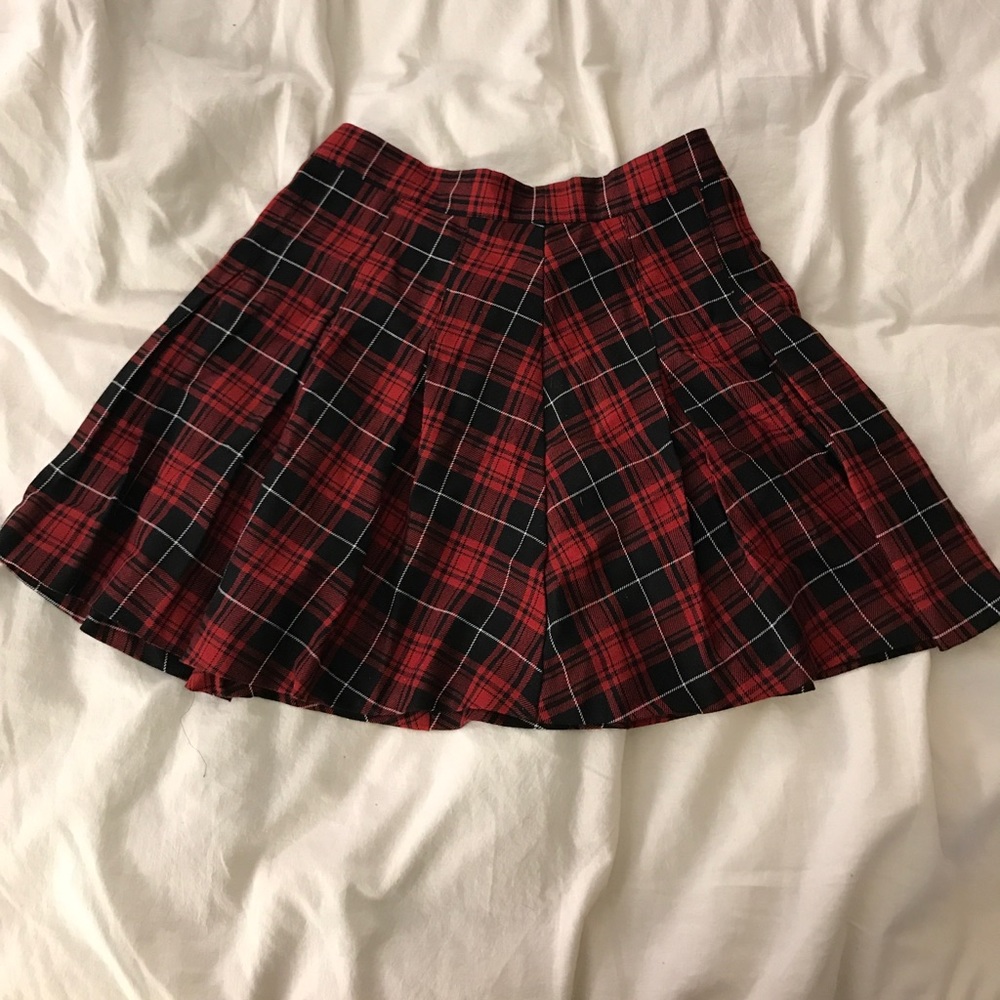 H&M Women's plaid skirt