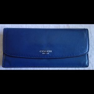 Coach flap wallet