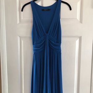Royal blue cocktail dress