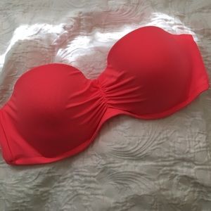 Victoria's Secret bikini top 36C pink salmon cute