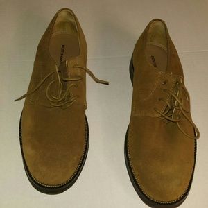 BOSTONIAN BROWN SUEDE OXFORDS MEN'S SHOES# 27034