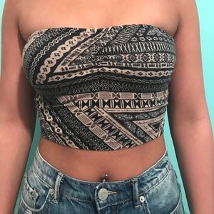 Crop tube top