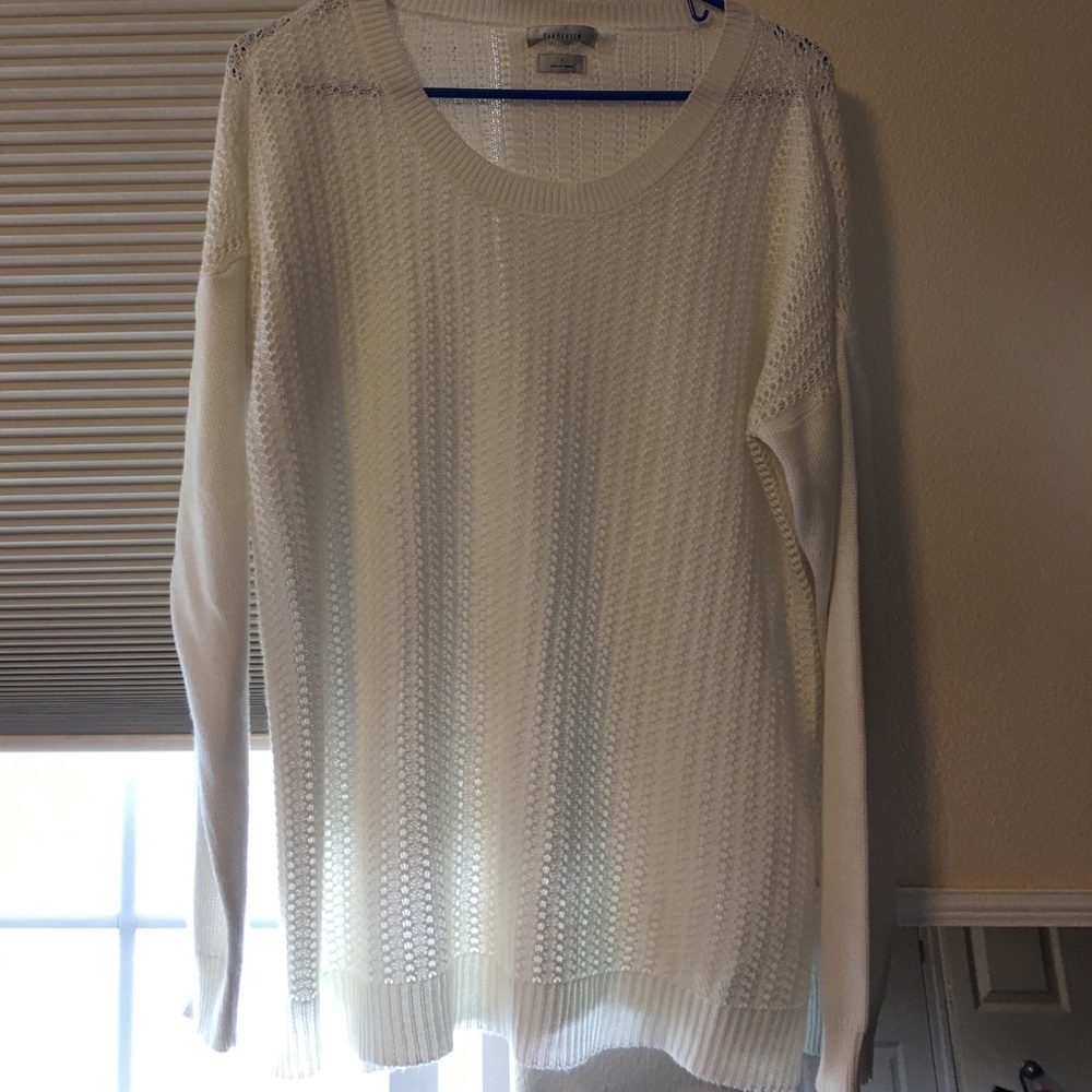 White sweater