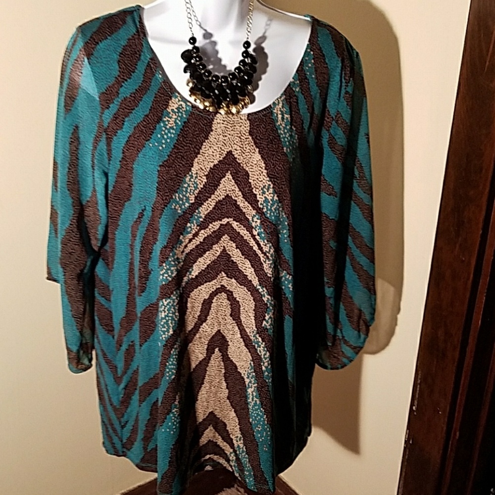 Animal Print Tunic