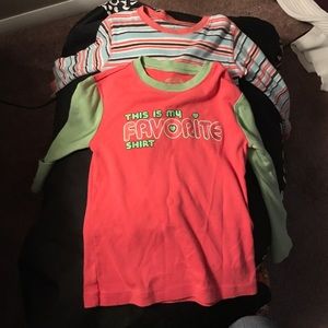 Long sleeve shirts good condition
