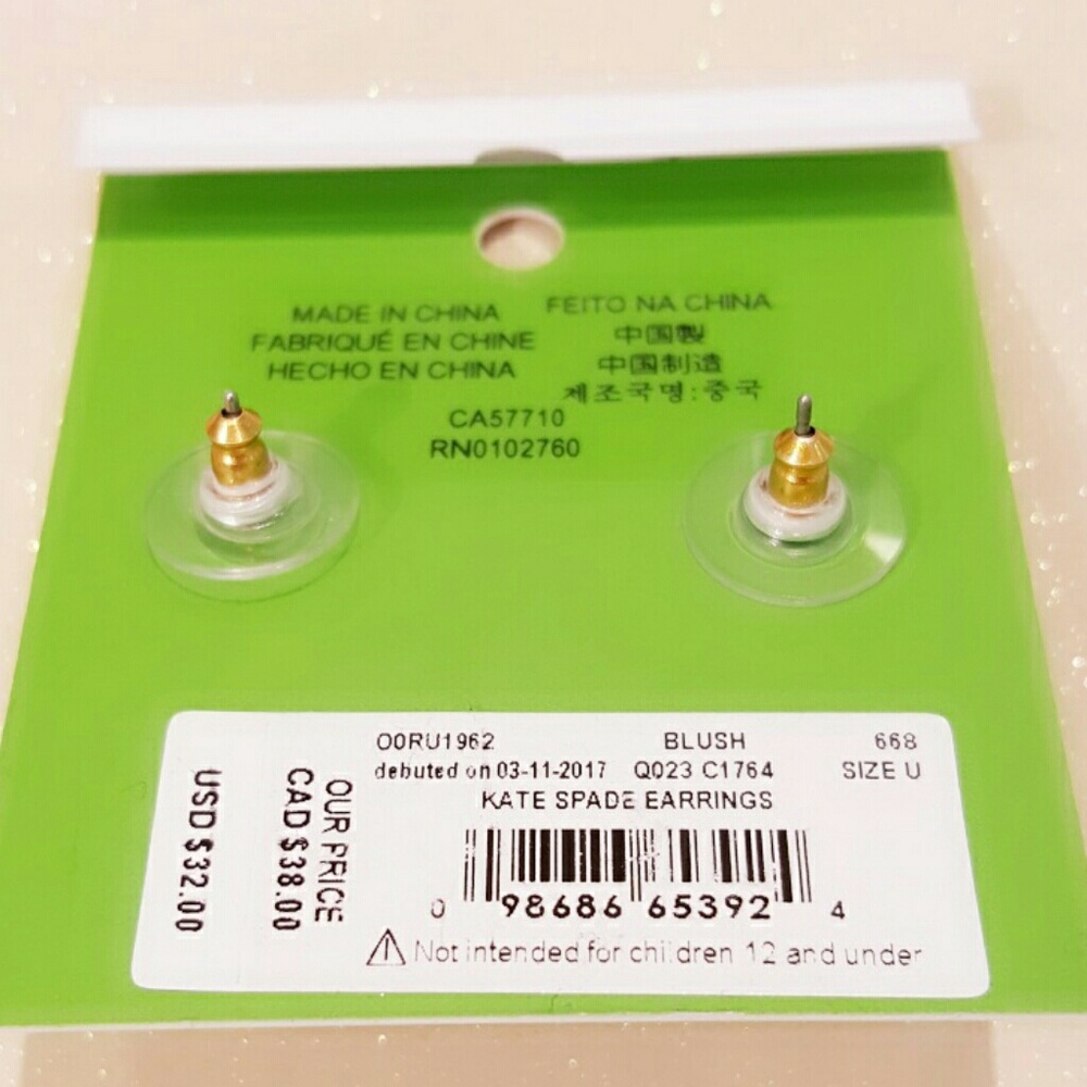 Kate Spade Stud Earrings - Picture 3 of 3