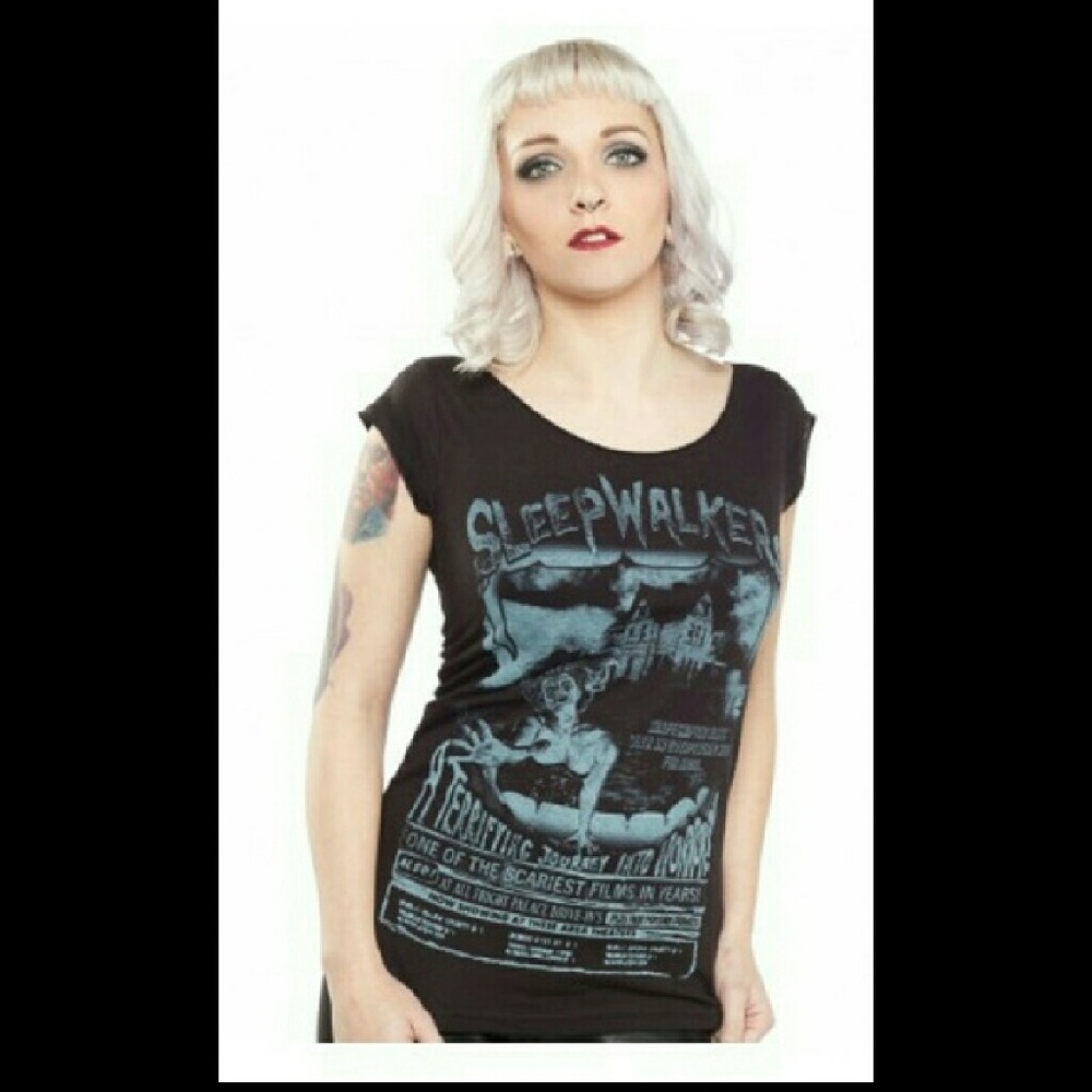 Serpentine "Sleepwalkers" scoop neck top