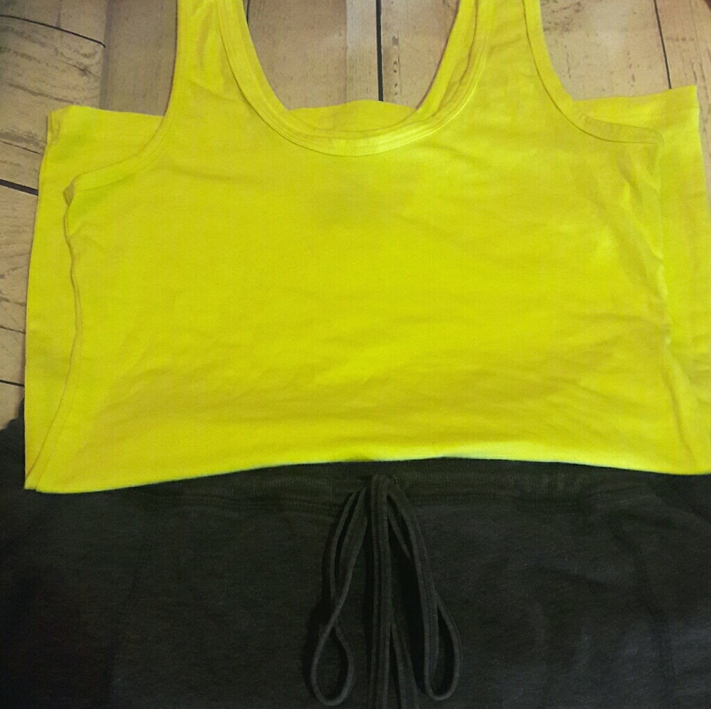 No Boundaries Tank Top L Champion Shorts XXL Lot