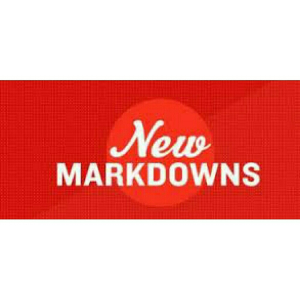 Most things marked down!