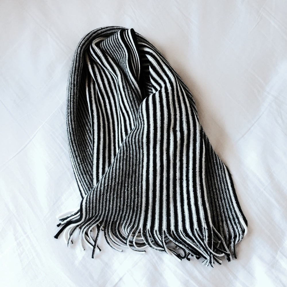 Striped Lightweight Scarf NWT