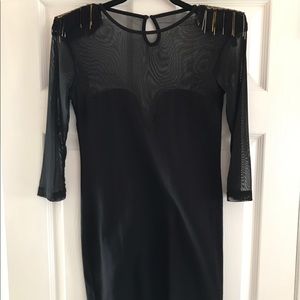 Backless New Years Eve detail party dress