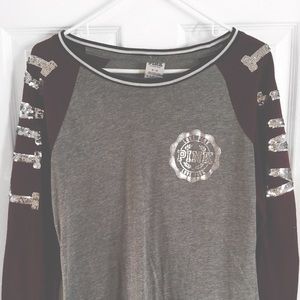 Victoria's Secret PINK Sequin Top