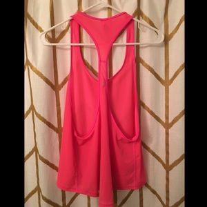 VSX Pink Racerback Workout Tank Top