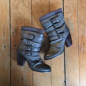 Aldo Buckle Booties
