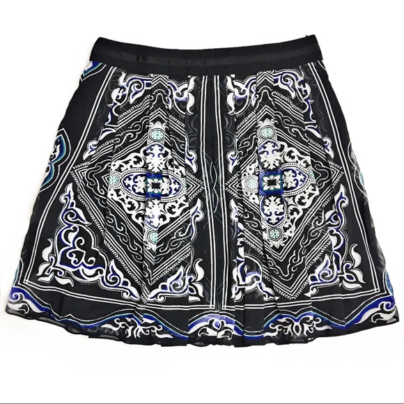 White House Black Market Dresses & Skirts - White House Black Market Sunken Print Skirt