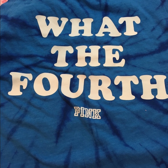 Victoria's Secret PINK 4th of July muscle tank top - Picture 2 of 5