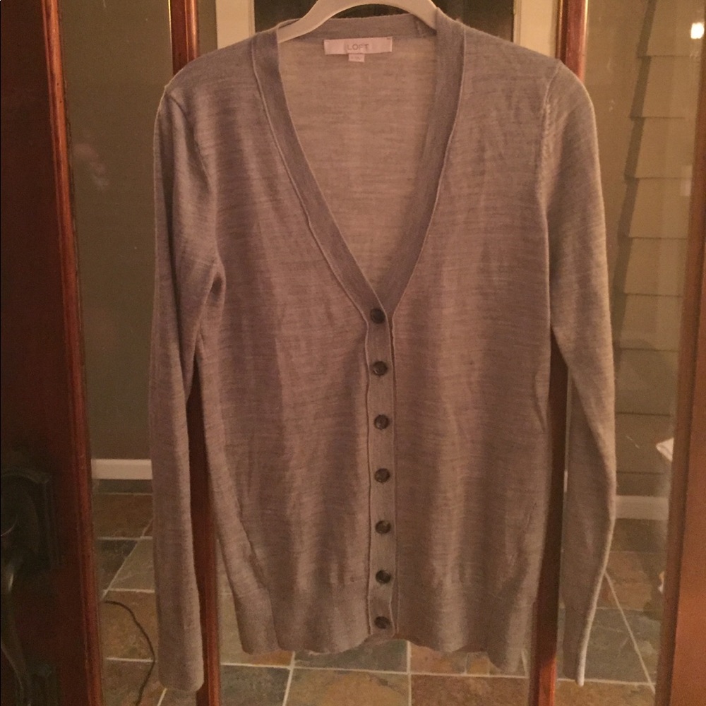Basic cardigan from the Loft