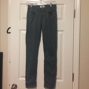 Paige colored skinny jeans