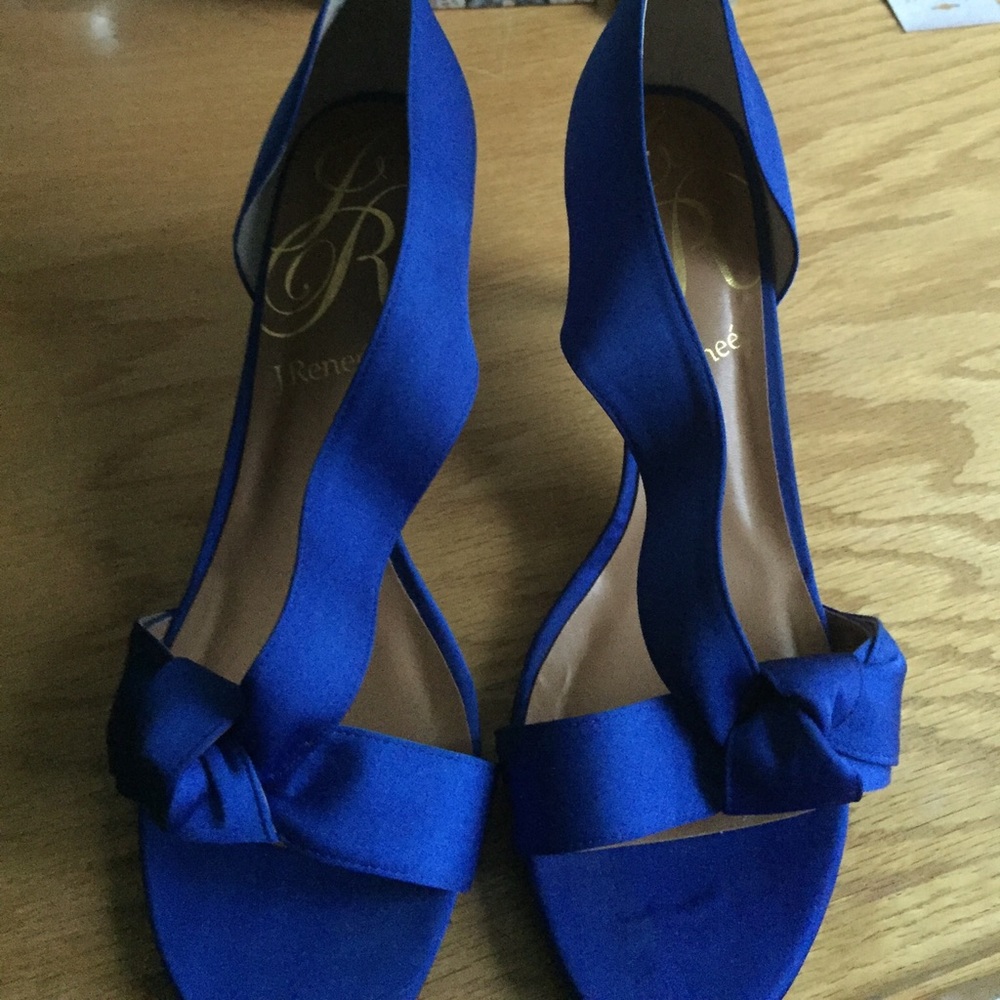 Nice blue shoes
