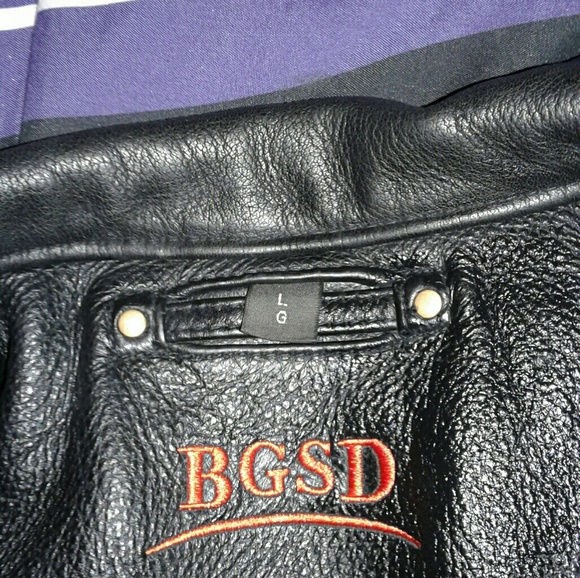 BGSD MEN'S LEATHER JACKET - Picture 4 of 4