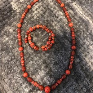 Necklace and bracelet