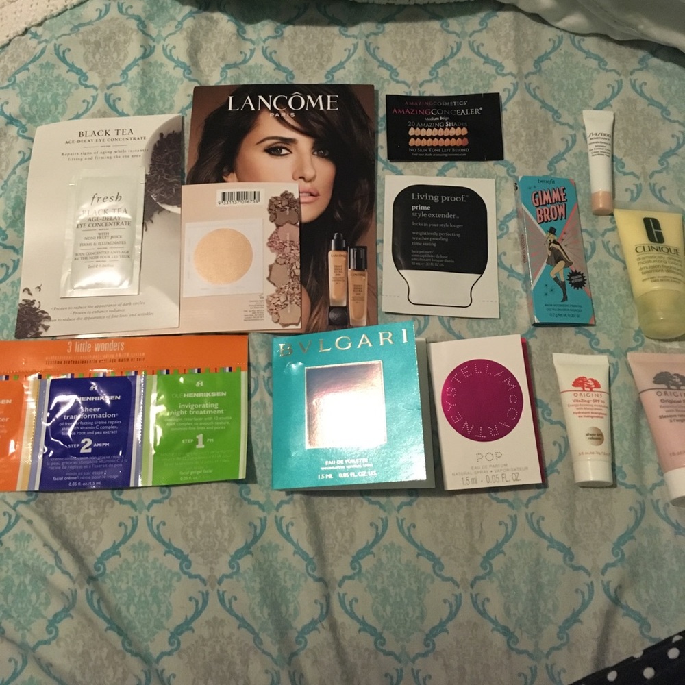 Cosmetic samples