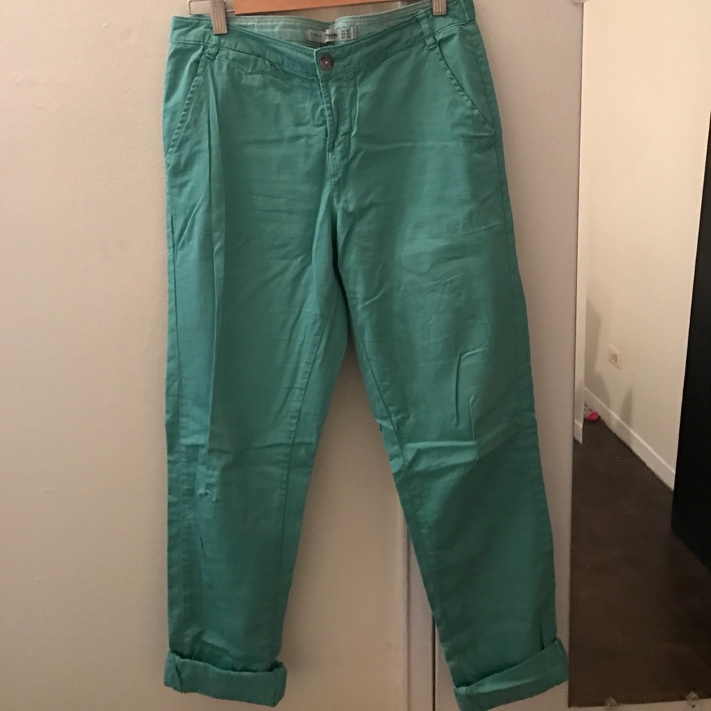 Zara denim chinos