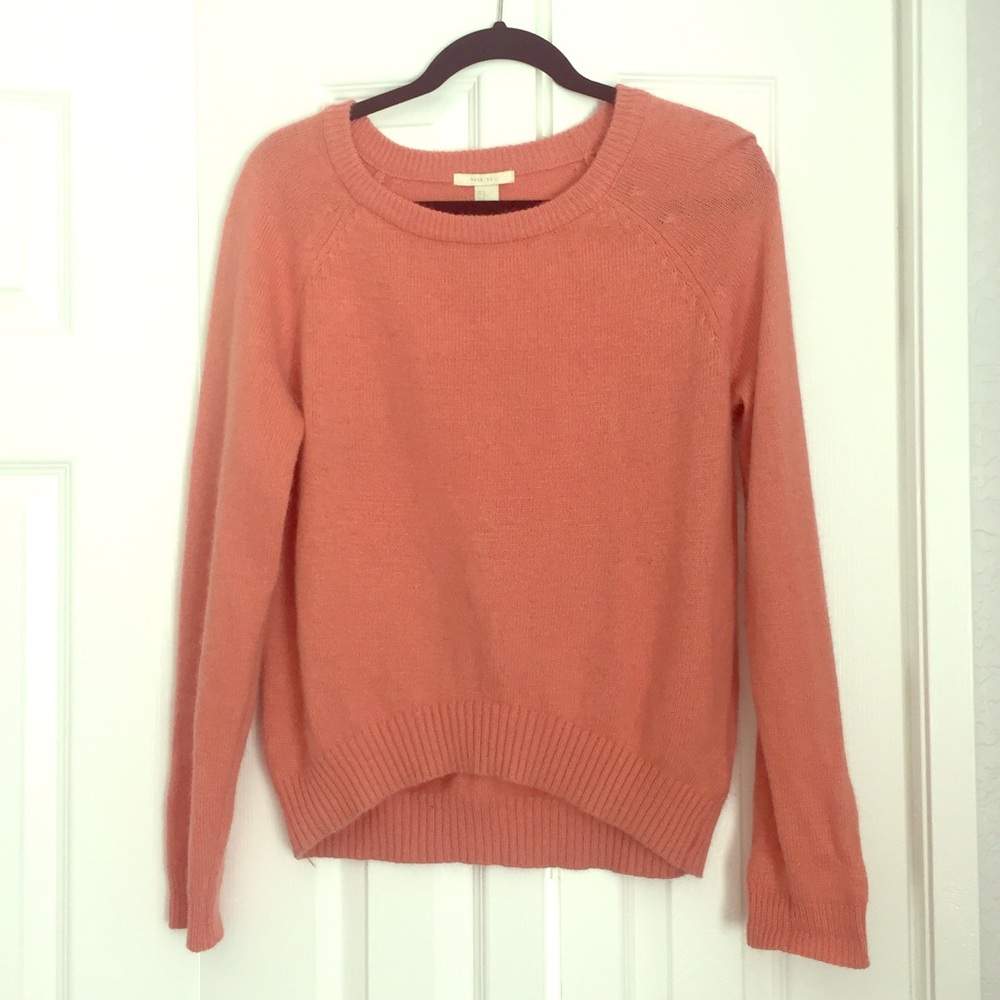 Long Sleeve Salmon Sweater