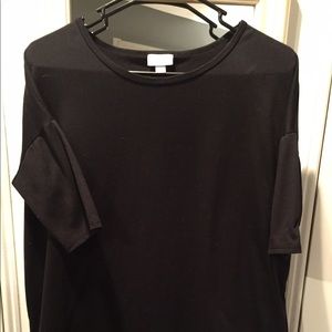 Lularoe XS Solid Black Irma