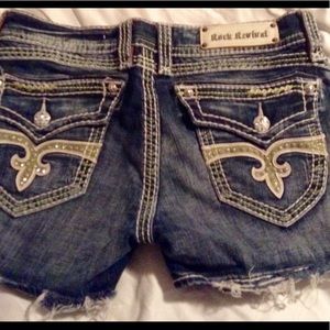 Rock revival Scarlett Shorts 30