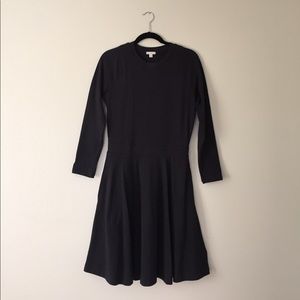 GAP black skater dress with pockets