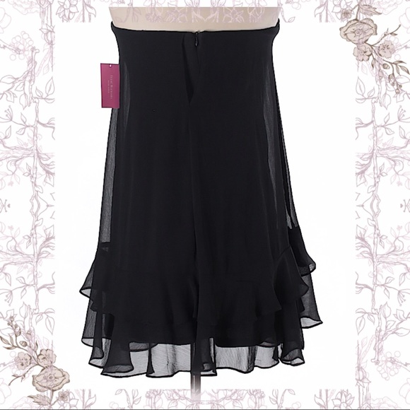 Isaac Mizrahi Black Strapless Dress NWT - Picture 2 of 3