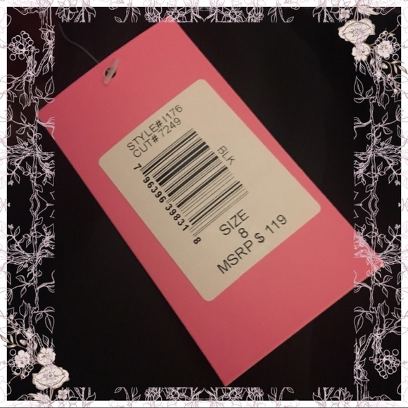 Isaac Mizrahi Black Strapless Dress NWT - Picture 3 of 3