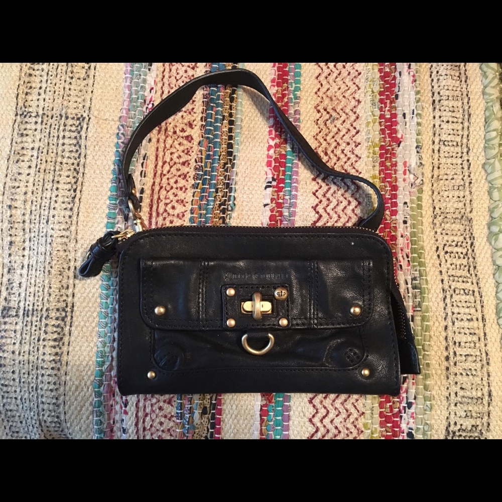 Juicy Couture 100% leather small clutch