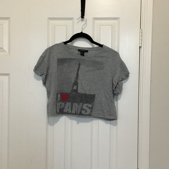 Forever 21 Tops - Paris crop top
