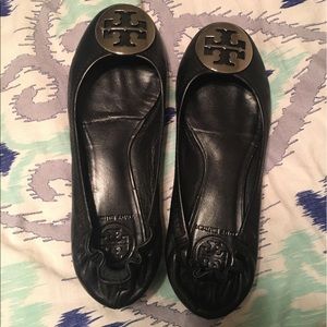 Black Tory burch flats